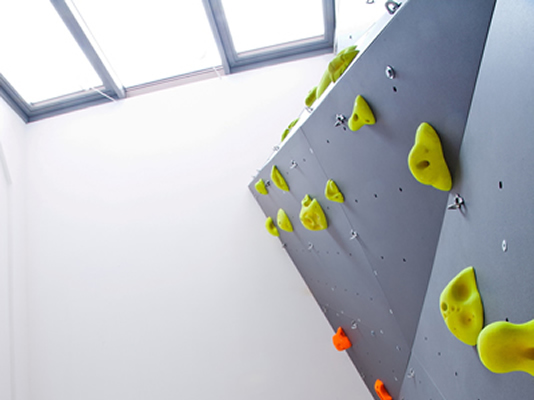 climbing wall